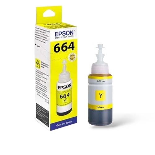 EPSON T6644 原廠 黃色墨水 70ml