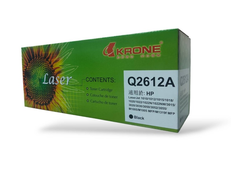 HP副廠碳粉 Q2612A LaserJet 1010 /1015 /1020 (台)KRONE