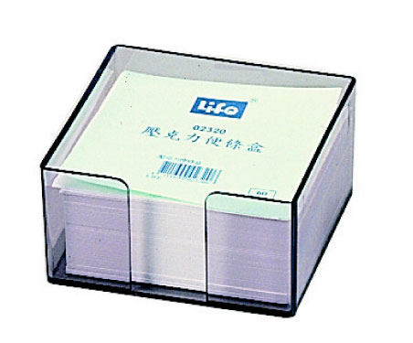 LIFE NO.2320 壓克力 便條盒+便條紙 N6475