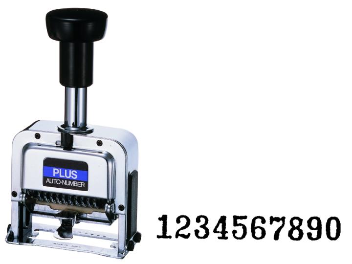 PLUS 30-888 P型號碼機 10位7樣式 N502015